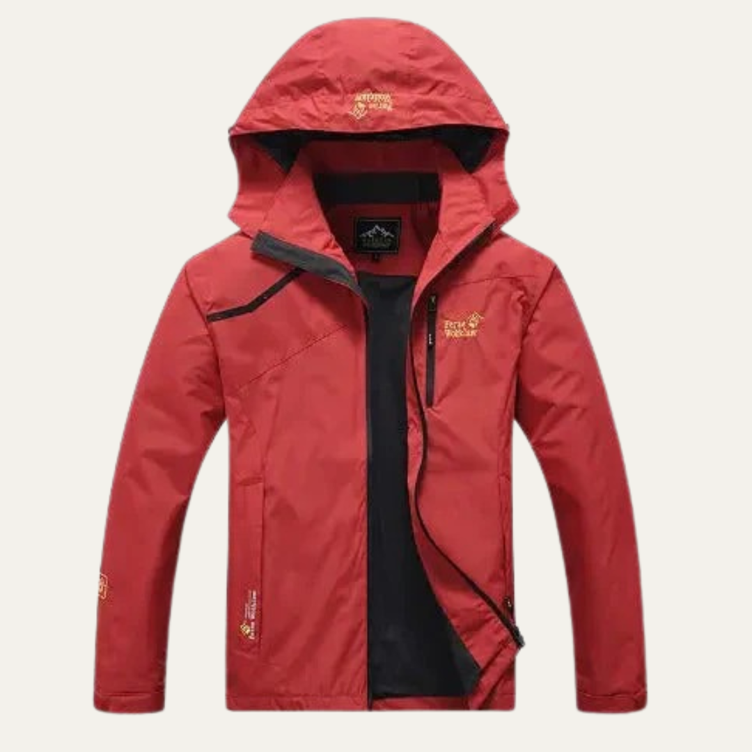 Unisex Technical Outdoor Hooded Shell Jacket