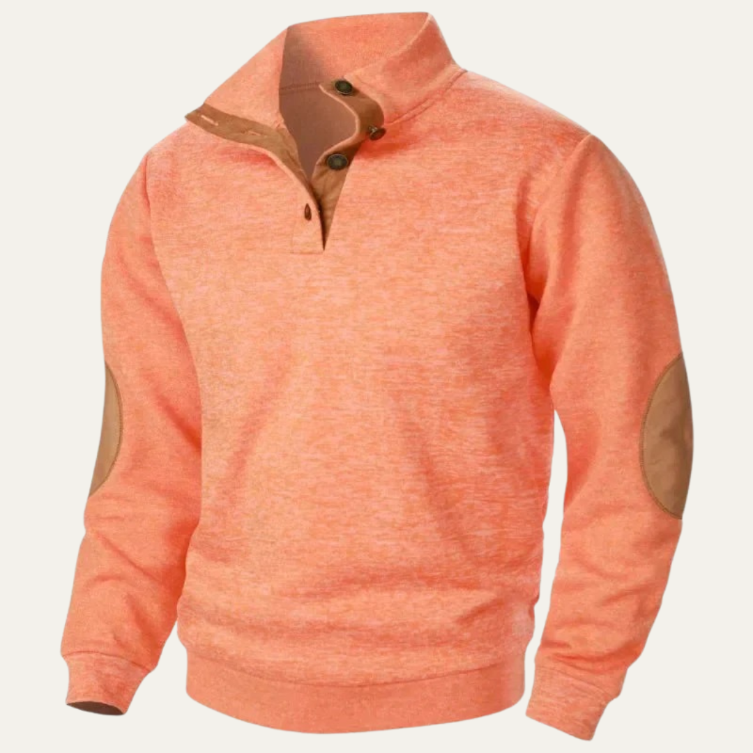 Men’s Casual Mock Neck Sweater