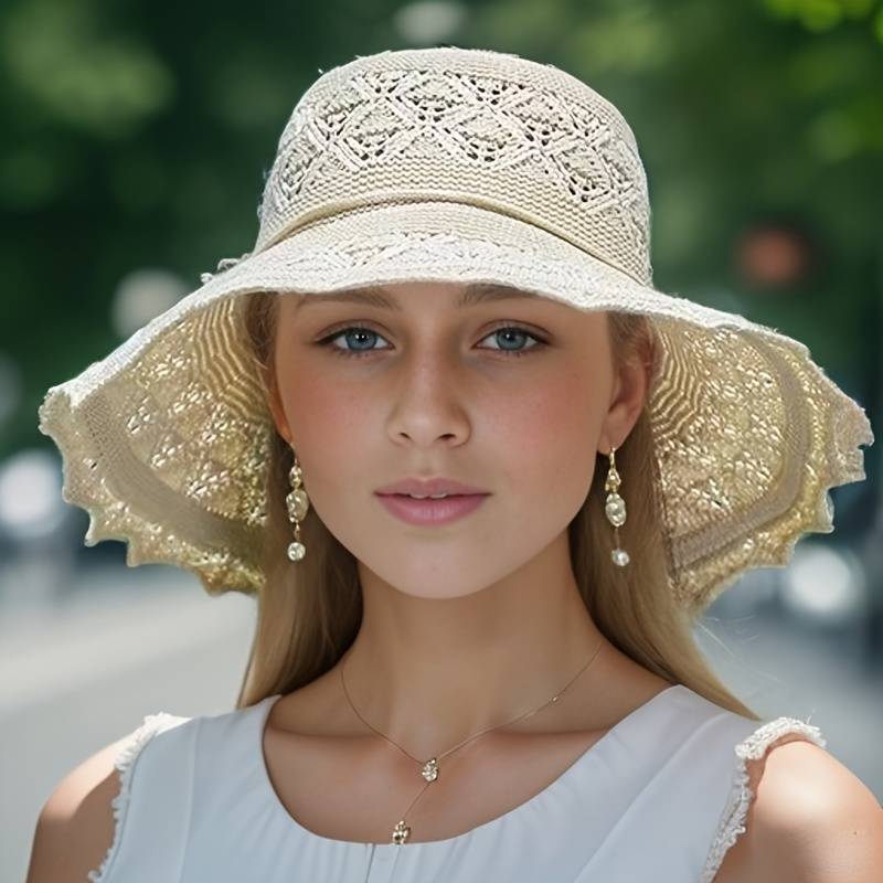 Chic Foldable Wide Brim Sun Hat