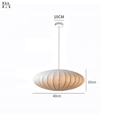 Calming Glass Hanging Lamp