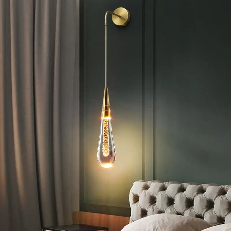 Round Pendant Warm White Wall Light