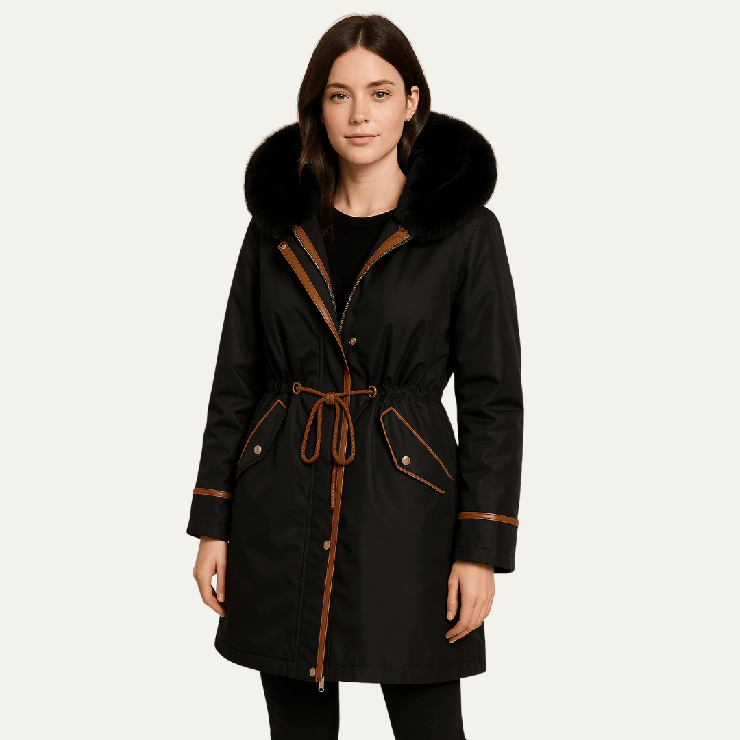Women’s Luxe Fur Trim Parka