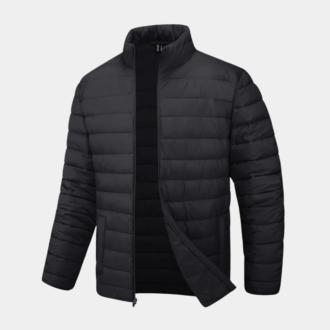 Stylish Black Puffer Jacket