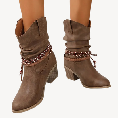 Orthopedic Heeled Boots for Women