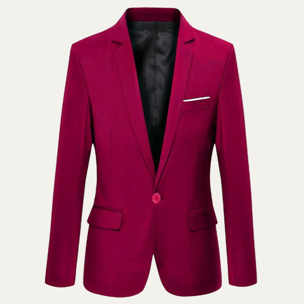 Men’s Slim Fit Lapel Blazer Coat