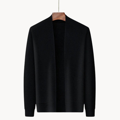 The Oslo Knit Cardigan – Men’s Open Front Casual Jumper