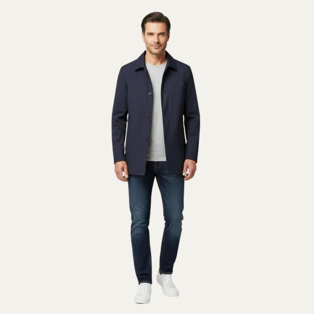 Men’s Classic Straight-Cut Coat