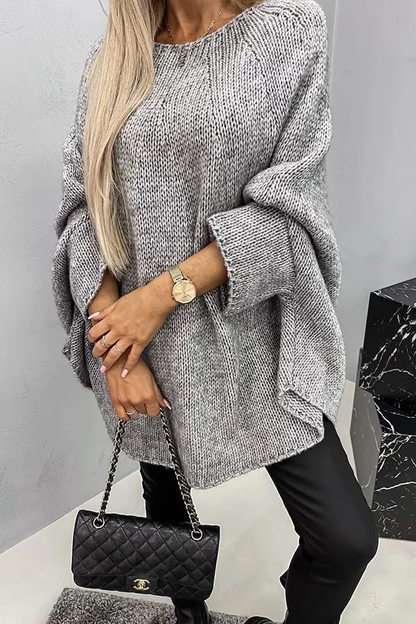 Warm Women's Big Crew Neck Sweater