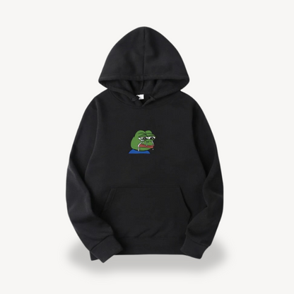Pepe Frog Graphic Hoodie for Men
