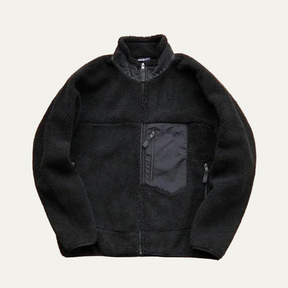 Men’s Teddy Full Zip Sherpa Fleece Jacket