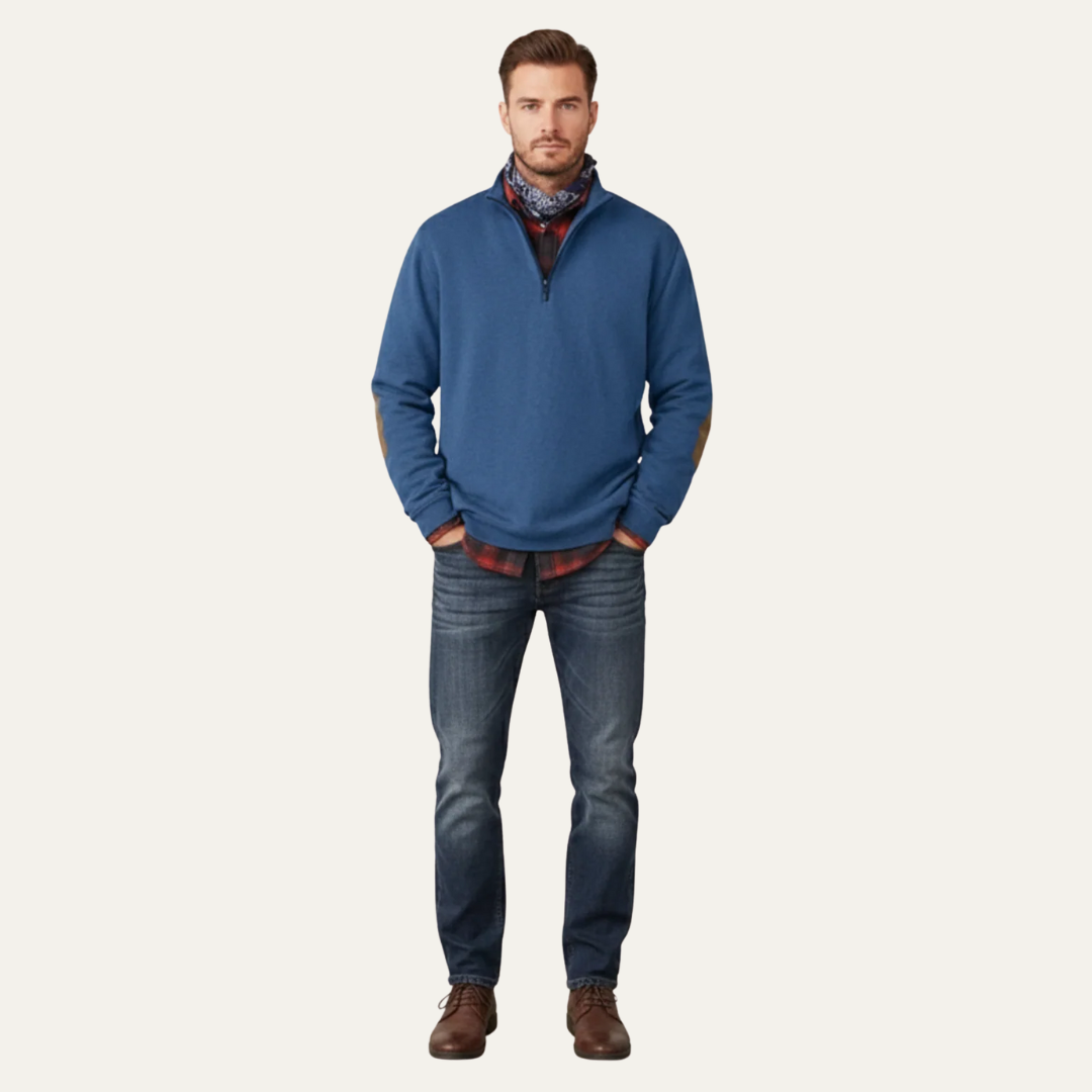 Men’s Classic Fine Knit Crew Neck Sweater