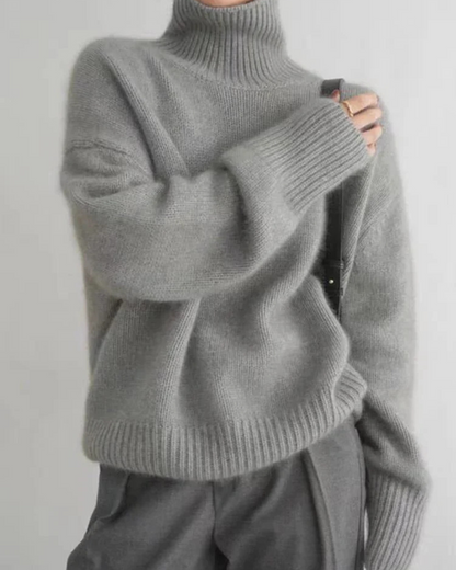 Riley | Winter-Ready Cashmere Turtleneck Sweater