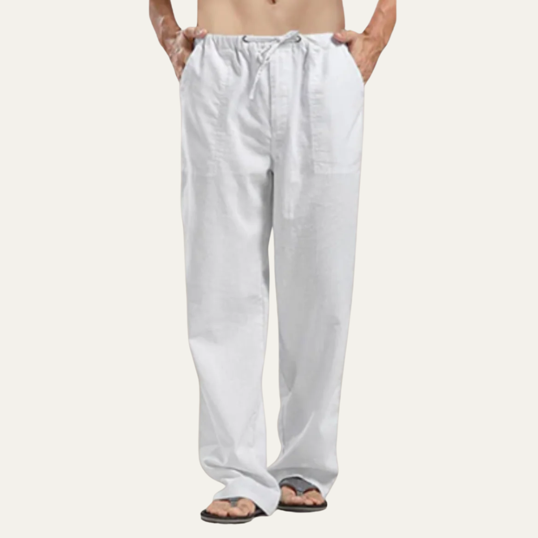 Men’s Relaxed Drawstring Beach Trousers