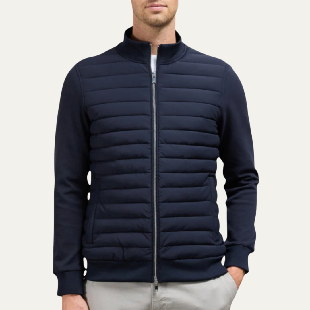 Men’s Corduroy Trucker Jacket with Shearling Collar