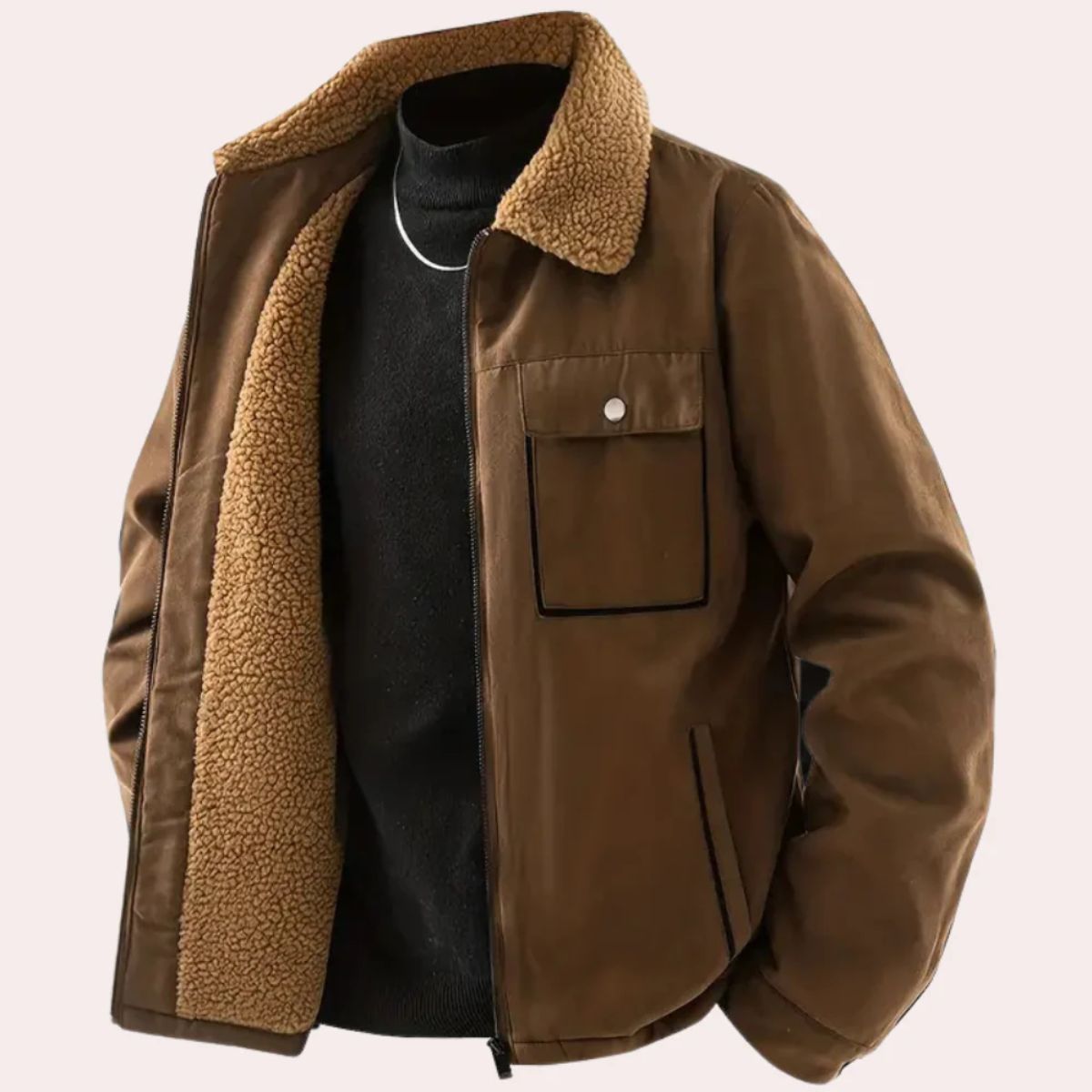 The Denver Fleece Lined Winter Coat for Men