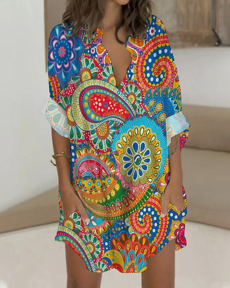 Women's Casual Sleeveless Sundress with Pockets