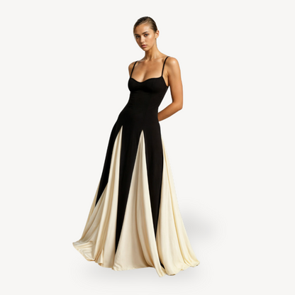 Women's Satin Evening Maxi Dress