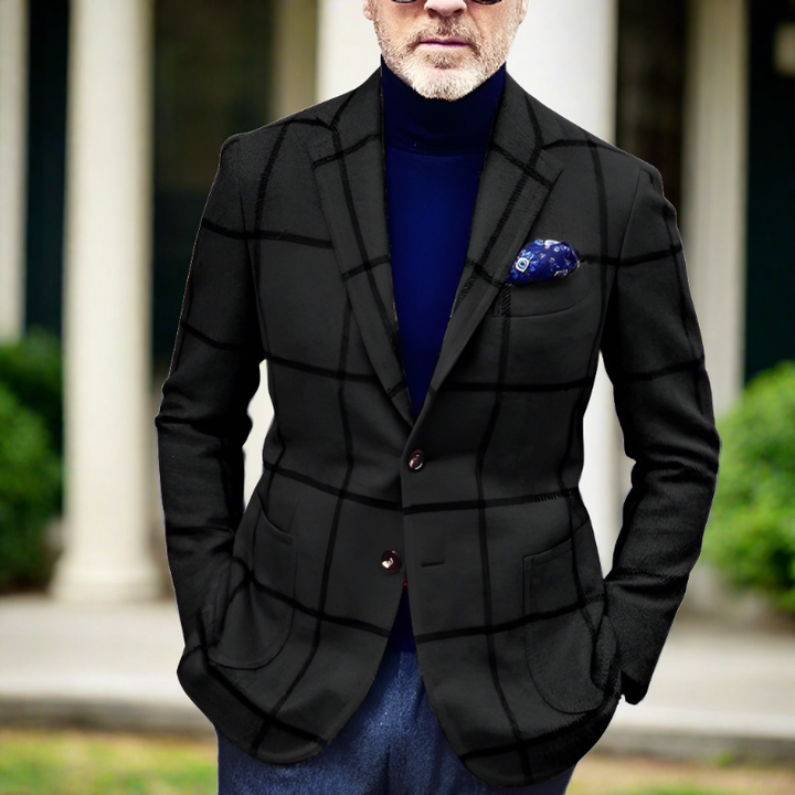 Men's Darnell Blazer: Stylish Checked Design