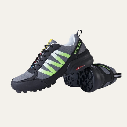 Men’s Breathable Trail Hiking Shoe with Lugged Sole