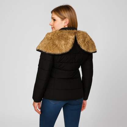 Serava | UrbanEase Coat - Fashionable Hooded Outerwear with Long Sleeve Warmth