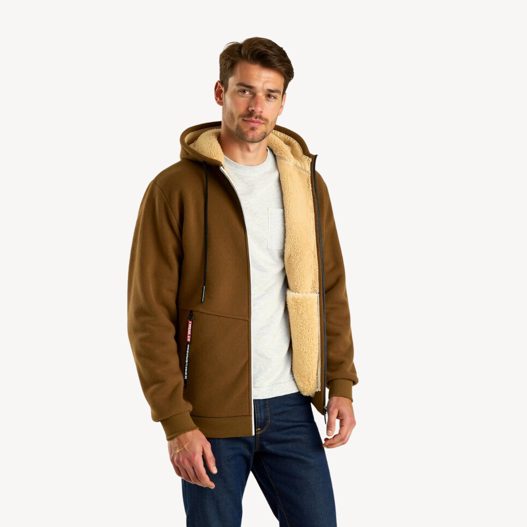 Men's Fleece-Lined Hoodie