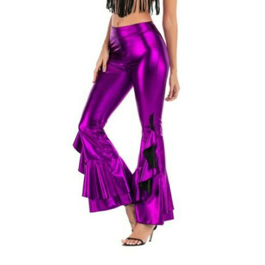 Fashionable High Waisted Flare Pants for Women