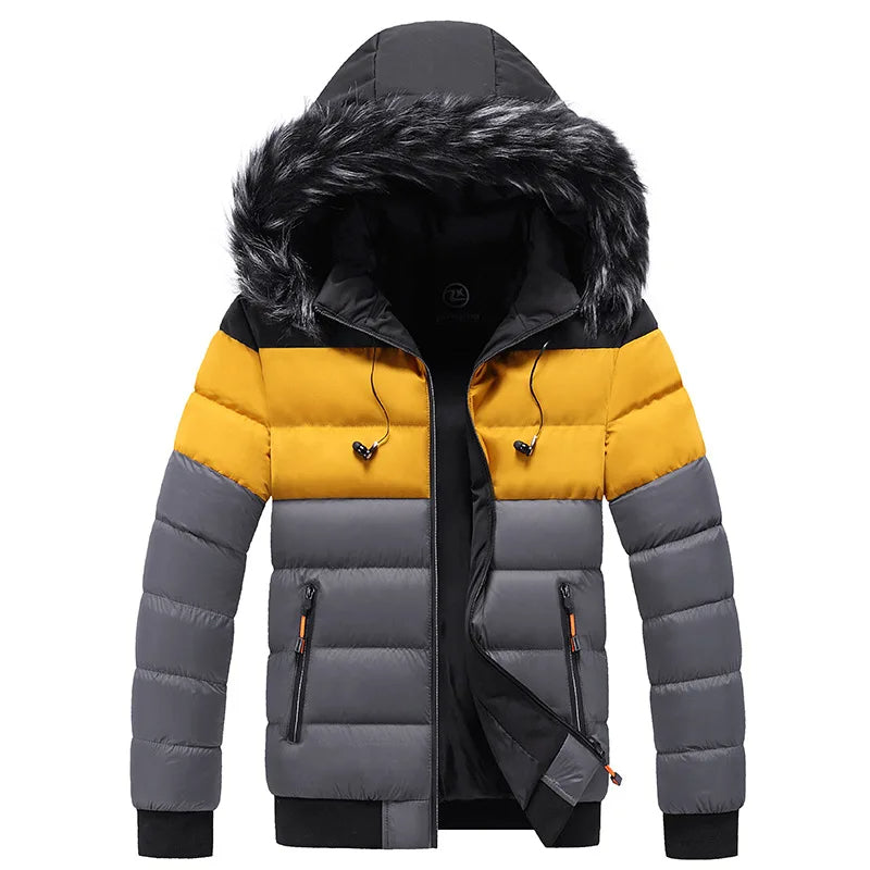 Faux Fur Hooded Thermo-Winter Jacket