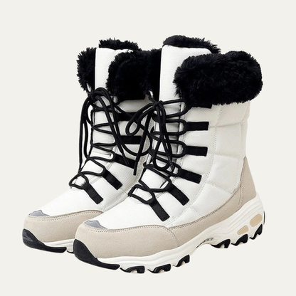 Women’s Insulated High Top Winter Boot with Faux Fur Collar