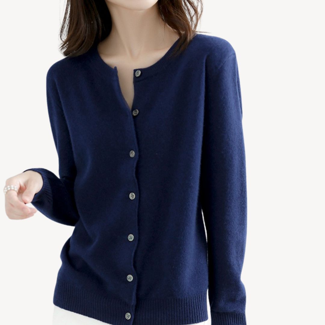 Women's Knit Button Front Cardigan