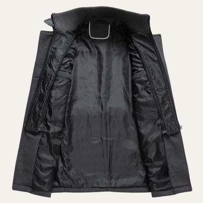 The Somerset Men's Elegant Winter Wool Blend Coat