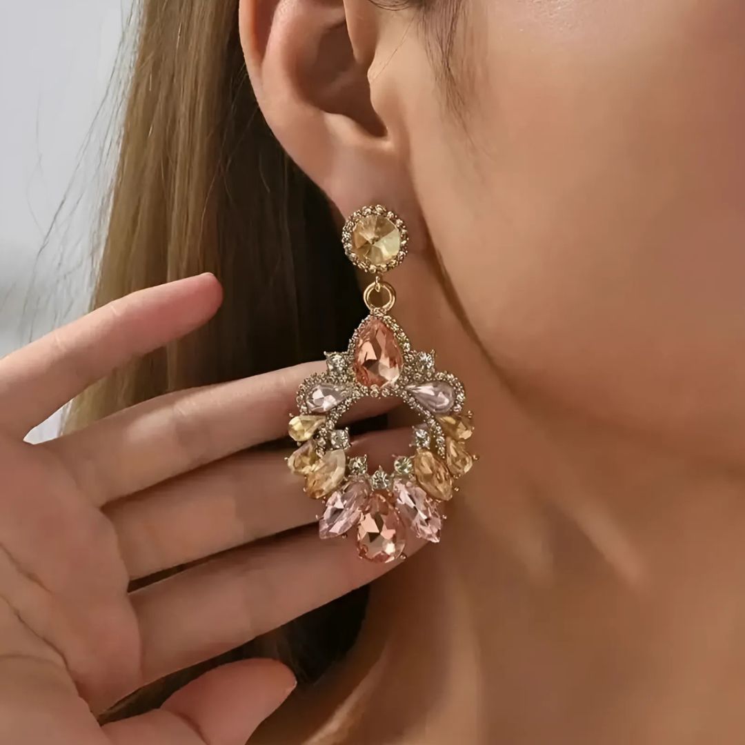 Crystal Drop Earrings