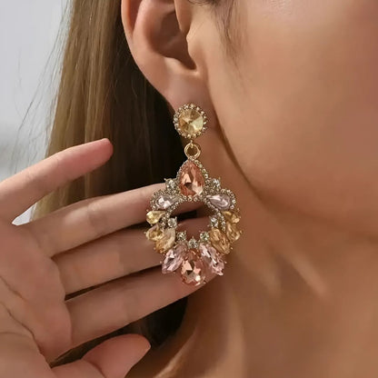 Crystal Drop Earrings