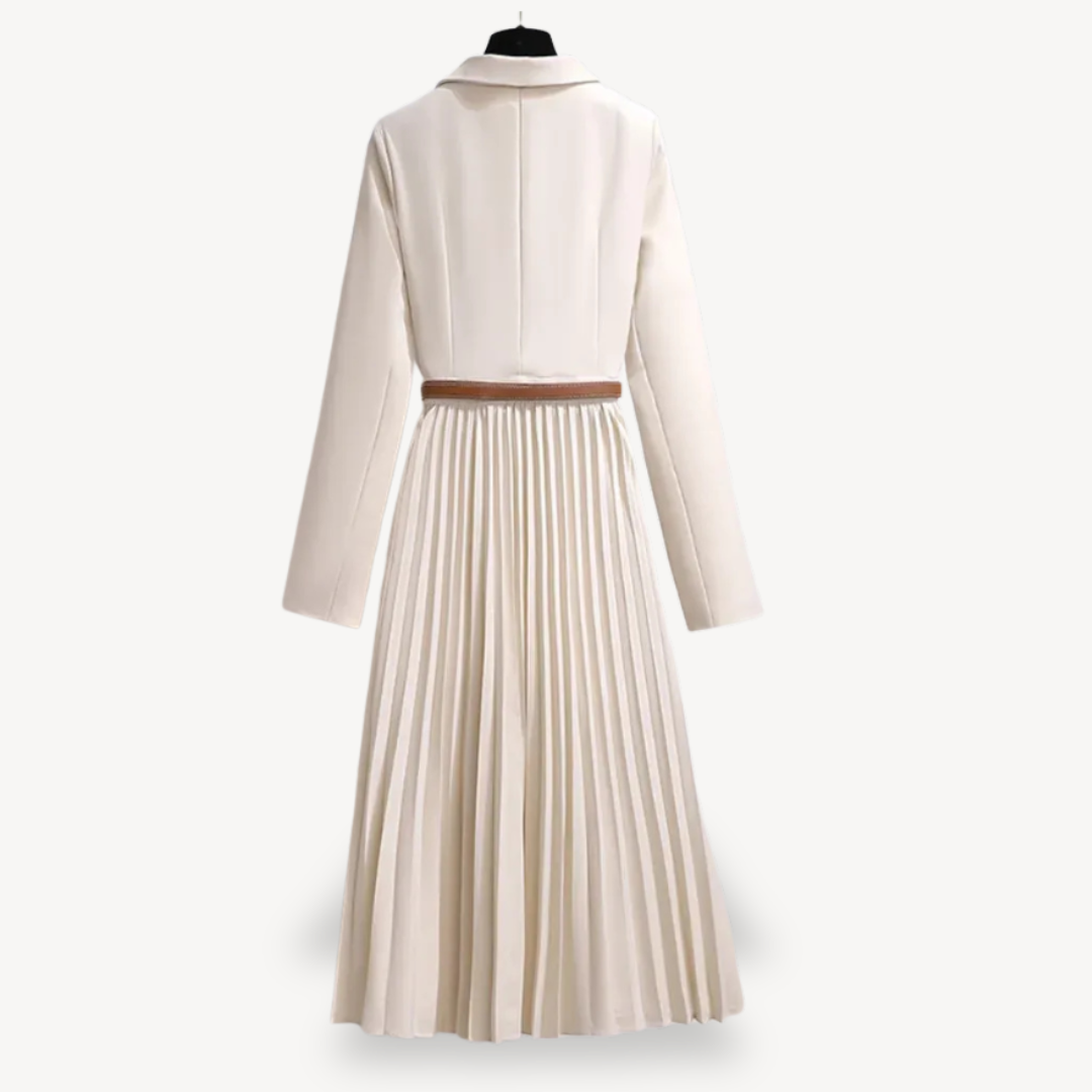 Women's Pleated Blazer Dress