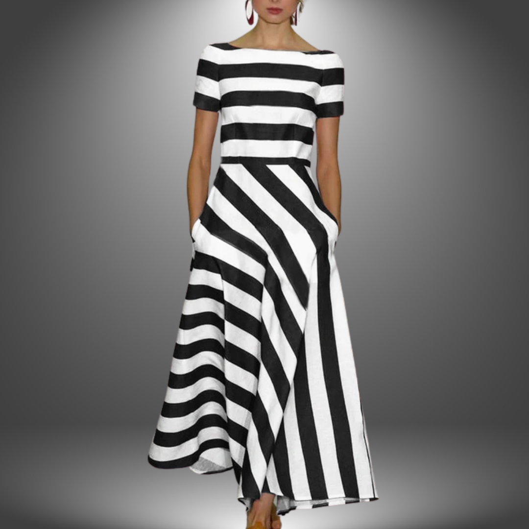 Stylish Floor Length A-Line Dress for Women