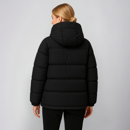 Athena | Winter Jacket - Casual Lace-Detail Outerwear for Women