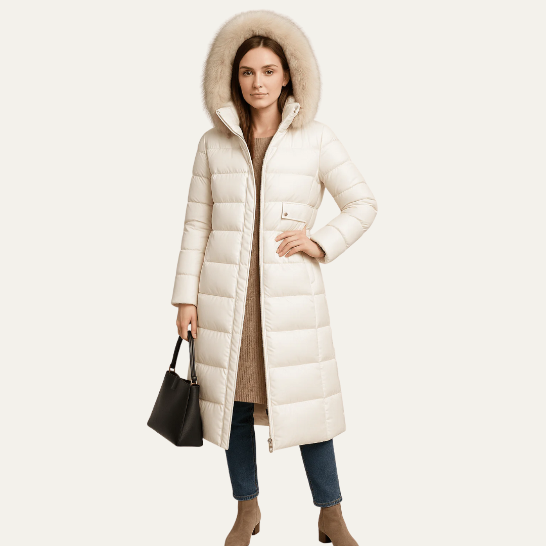 Women’s Elegant Long Puffer Coat