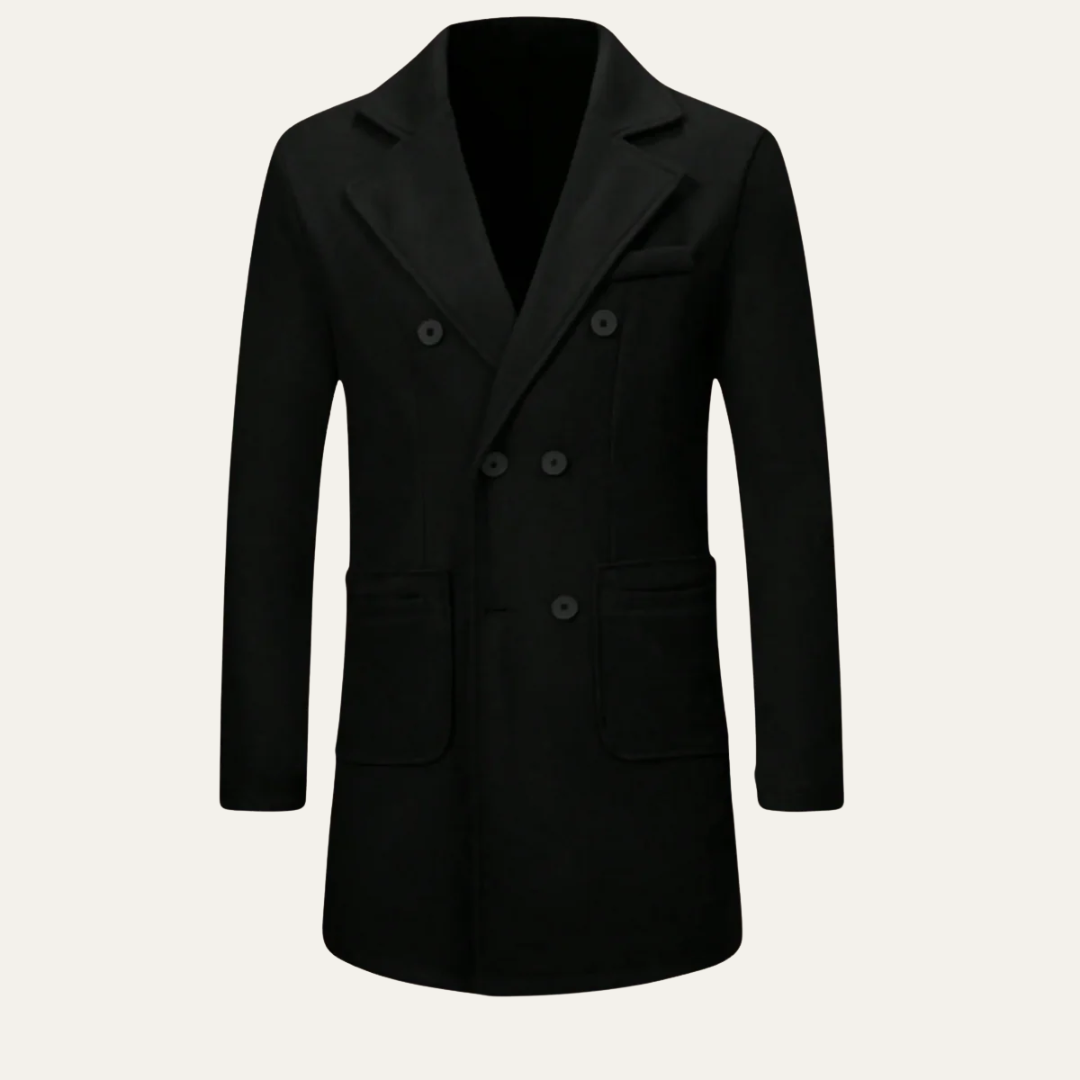 Men’s Double-Breasted Peacoat