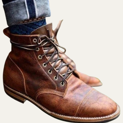 Men’s Heritage Burnished Cap Toe Work Boot