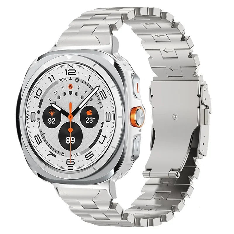 Colorful Butterfly Titanium Strap for 47mm Smart Watches