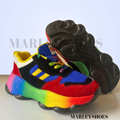 MarleyShoes™ | Orthopaedic Rainbow Shoes