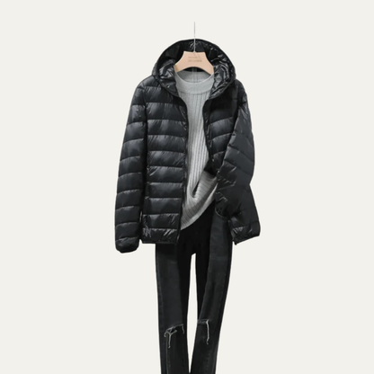 Women’s Shiny Ultralight Puffer Jacket