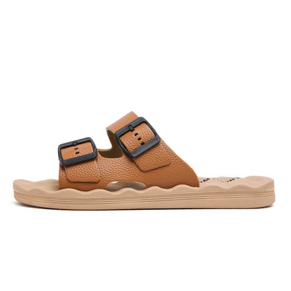 Delmar | Comfort Slides – Adjustable Dual-Strap Sandals with Ergonomic Sole