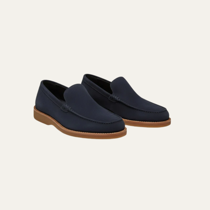 Men’s Classic Suede Penny Driving Loafers