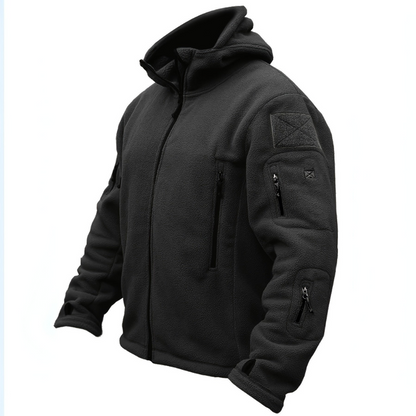 Men’s Tactical Multi Pocket Fleece Hoodie