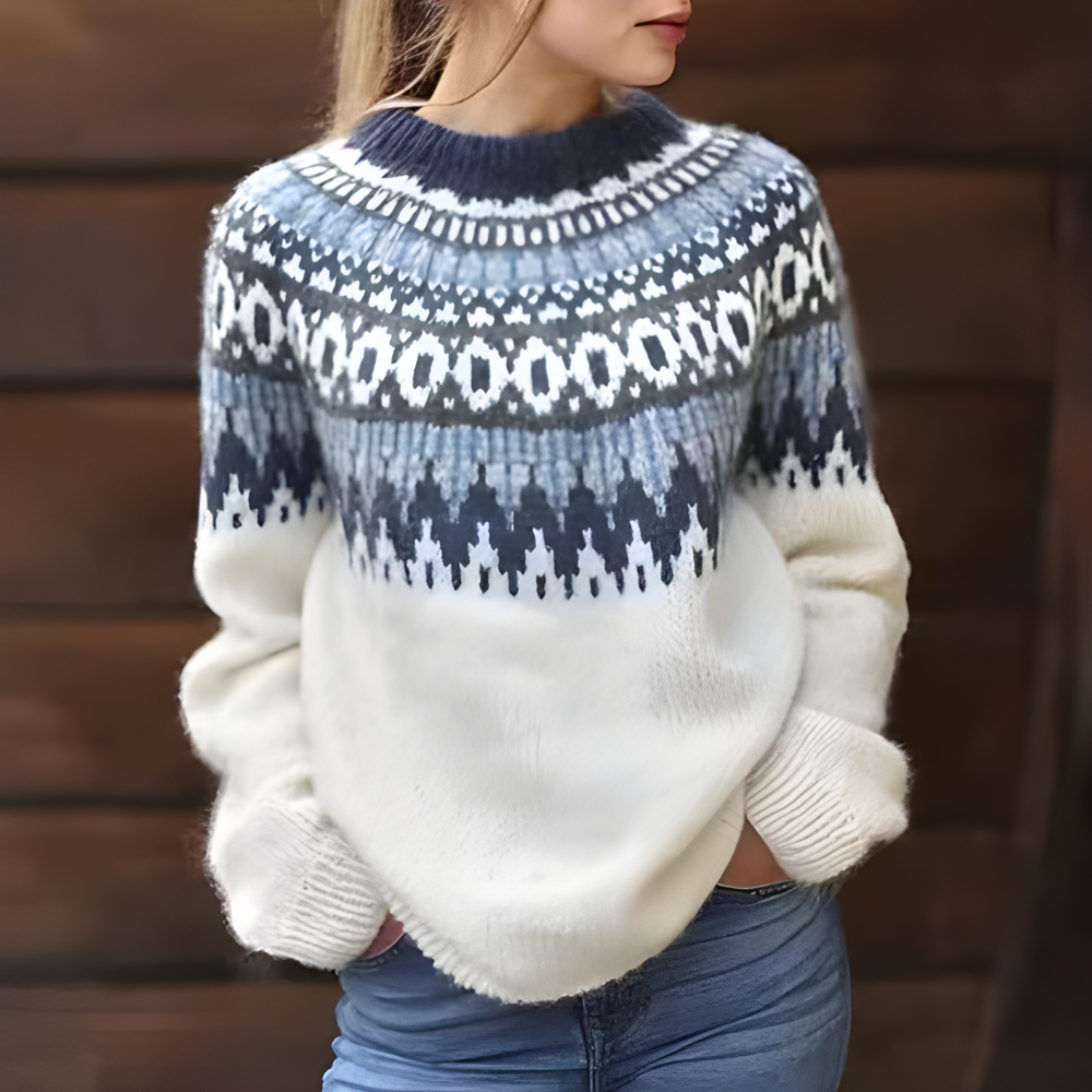 Warm Winter Cable Knit Sweater