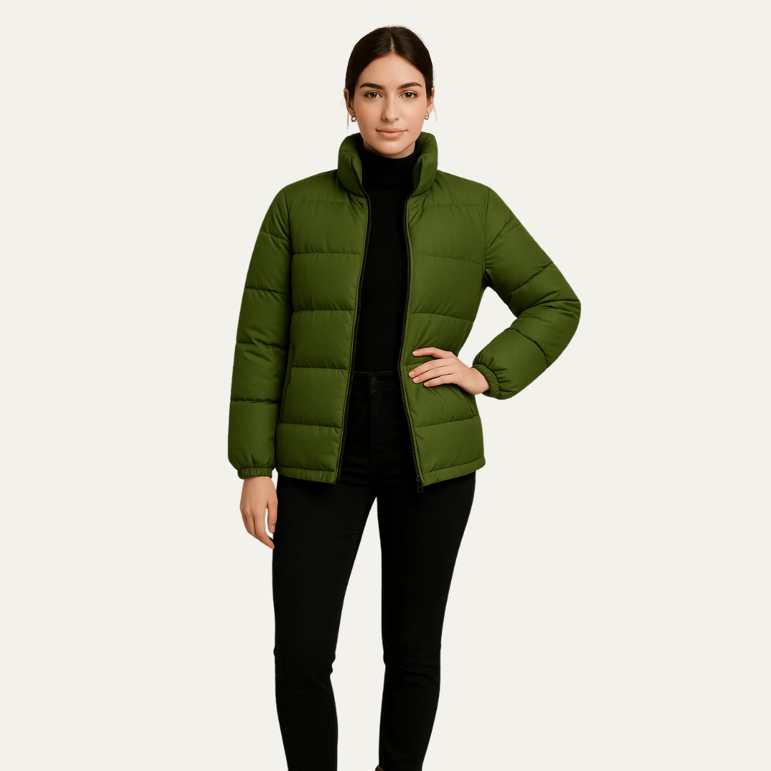 Women’s Hip Quilted Length Puffer Jacket