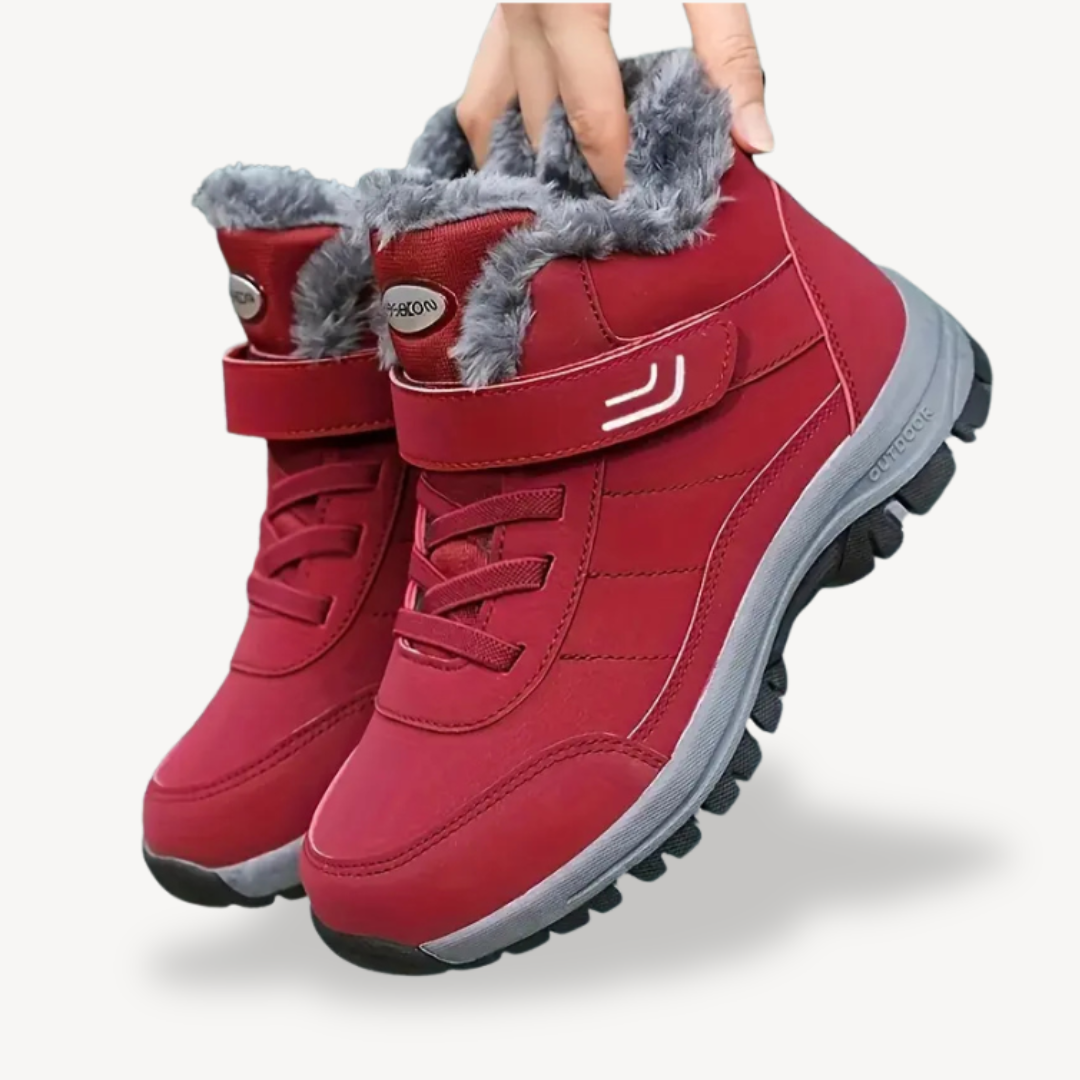 Men's Faux Fur Lined Orthopedic Winter Boots