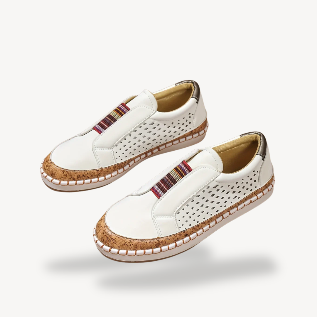 Orthopedic Textile Slip-On Sneakers Women