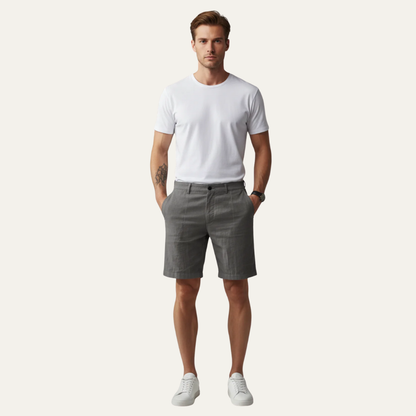 Men’s Tailored Flat Front Dress Shorts