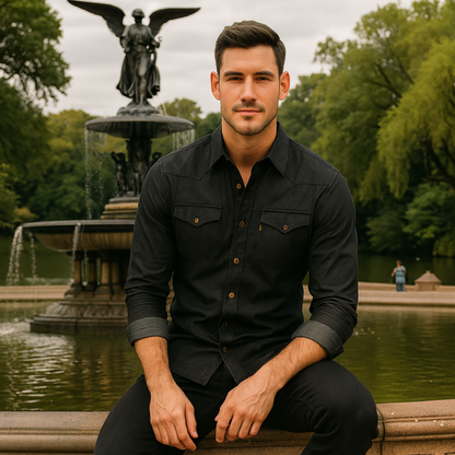 The Ashford Denim Shirt for Men